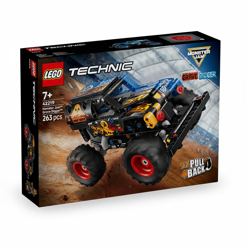 Lego Technic Monster Jam Grave Digger Fire & Ice 42219