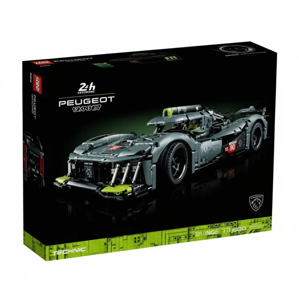 Lego Technic Peugeot 9X8 Hybrid Hypercar 42156