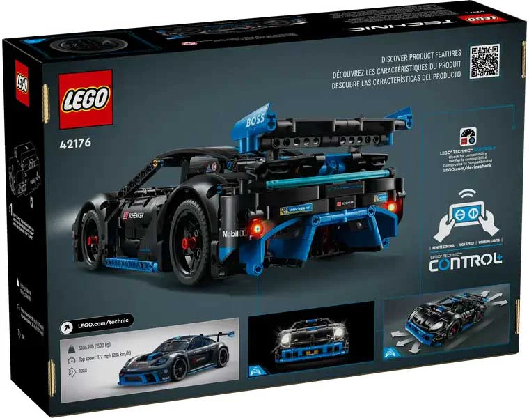 Lego Technic Porsche GT4 e-Performance Race Car 42176 - Image 2