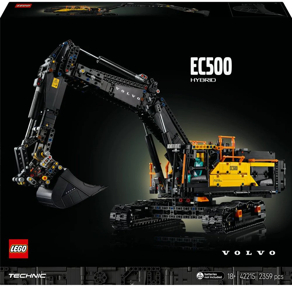 Lego Technic Volvo EC500 Hybrid Excavator 42215