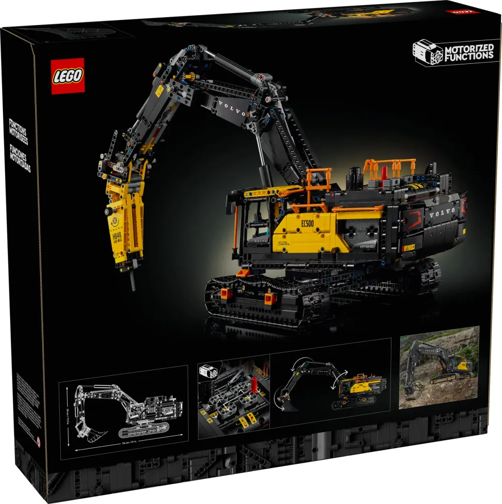 Lego Technic Volvo EC500 Hybrid Excavator 42215 - Image 2