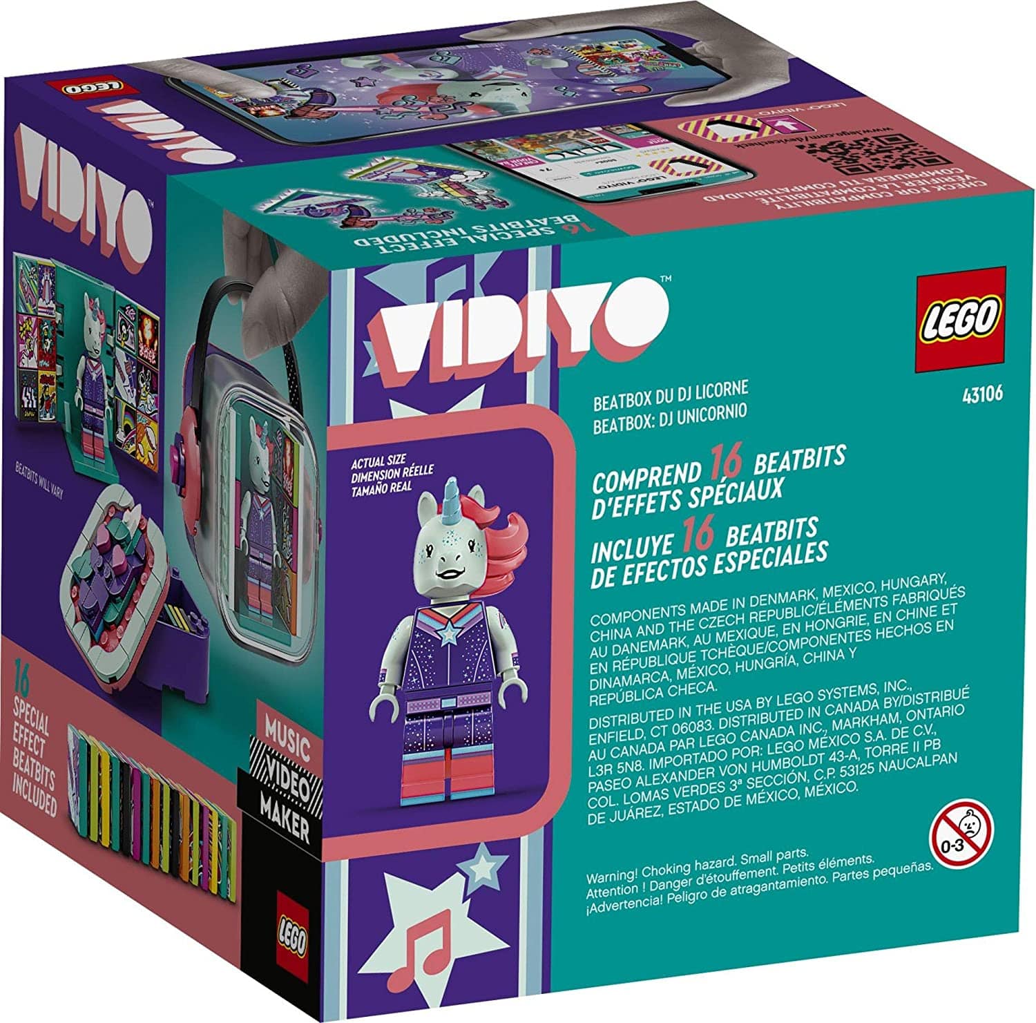 Lego Vidiyo Unicorn DJ BeatBox 43106 - Image 4