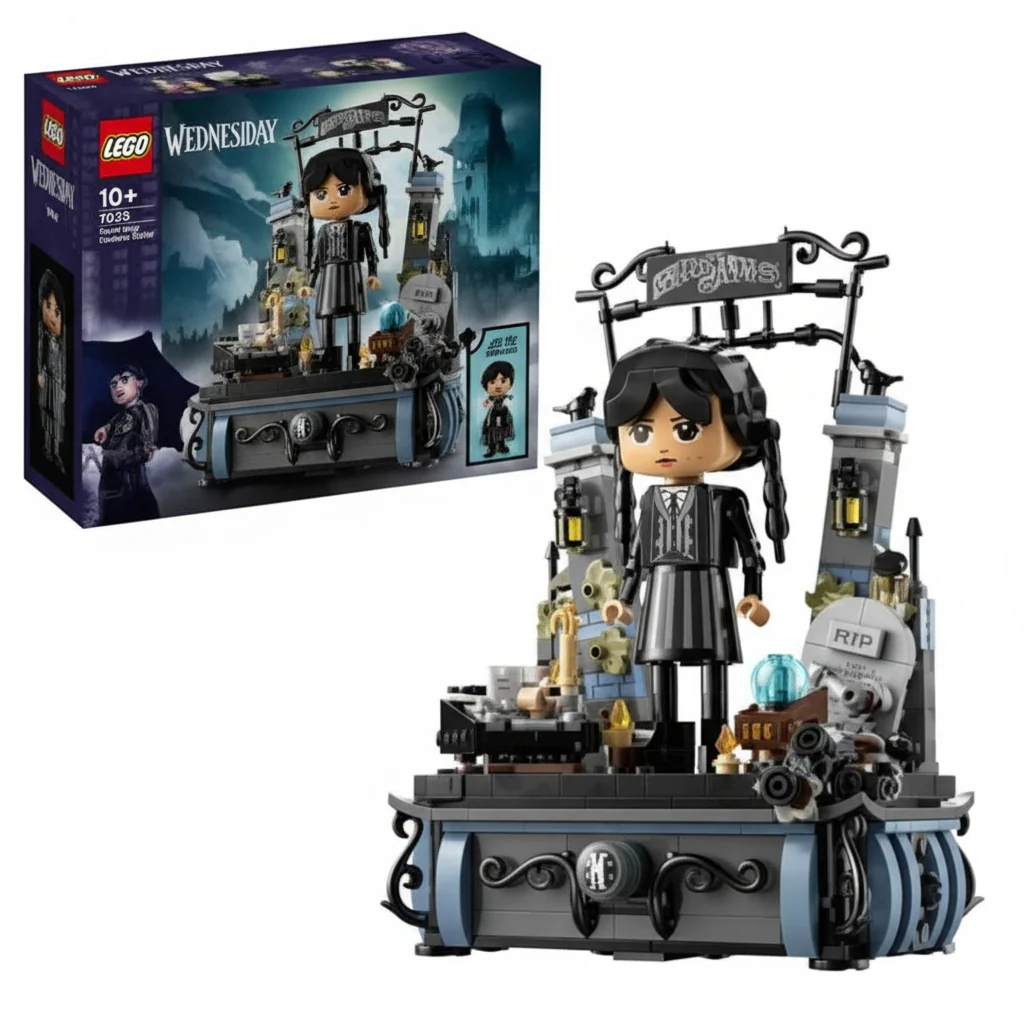 Lego Wednesday Addams Figure76780