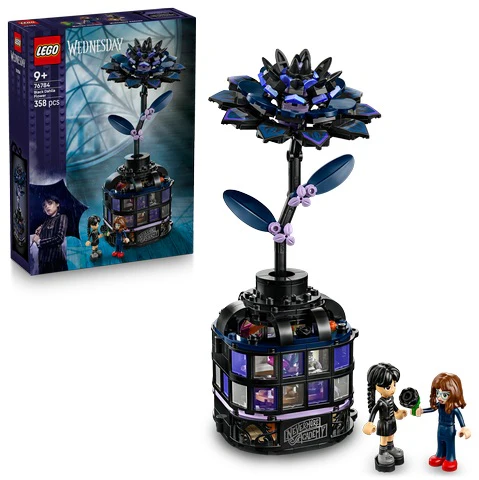Lego Wednesday Black Dahlia Flower 76784 - Image 3