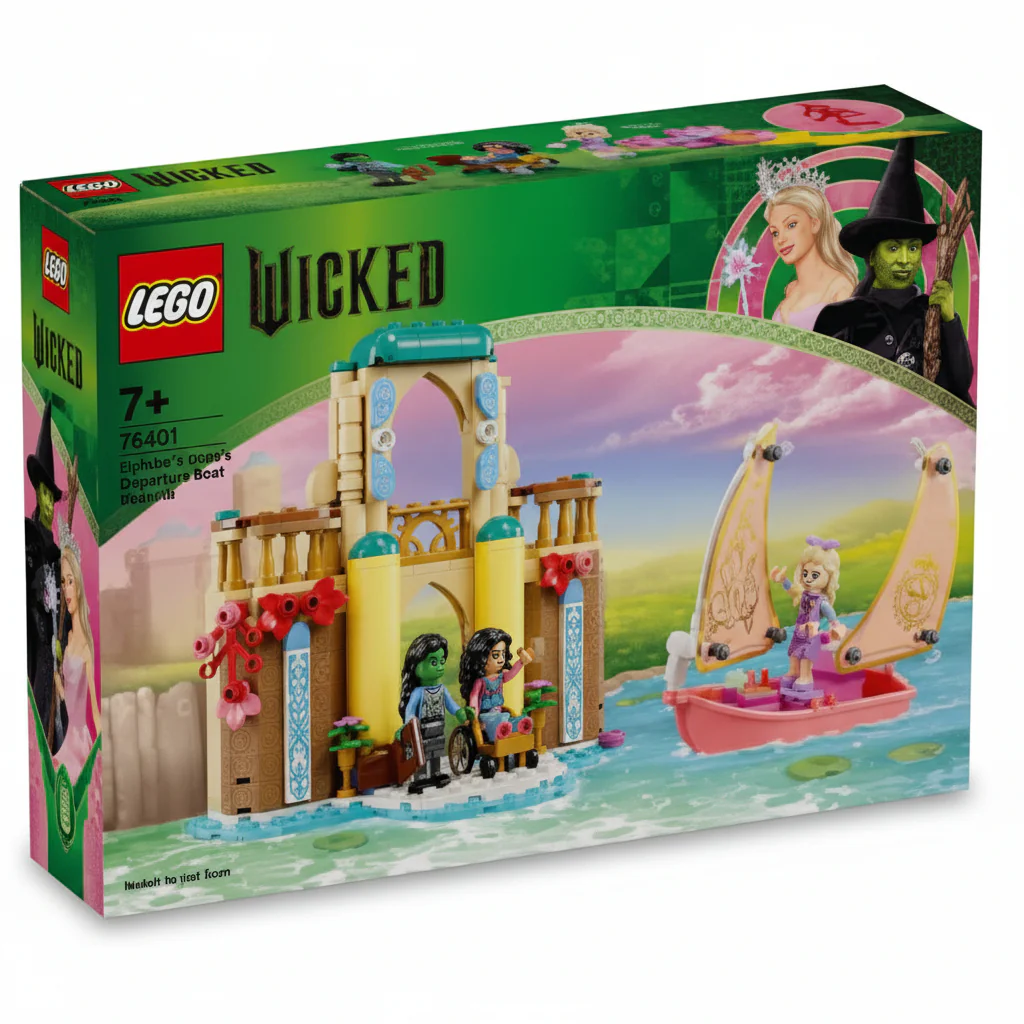 Lego Wicked Glinda, Elphaba & Nessarose at Shiz University 75681
