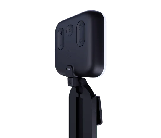 Light System Logitech Litra Glow , Designed for lighting system in front of Camera , natural skin tones and radiant look , Black , 946-000002 - Image 4