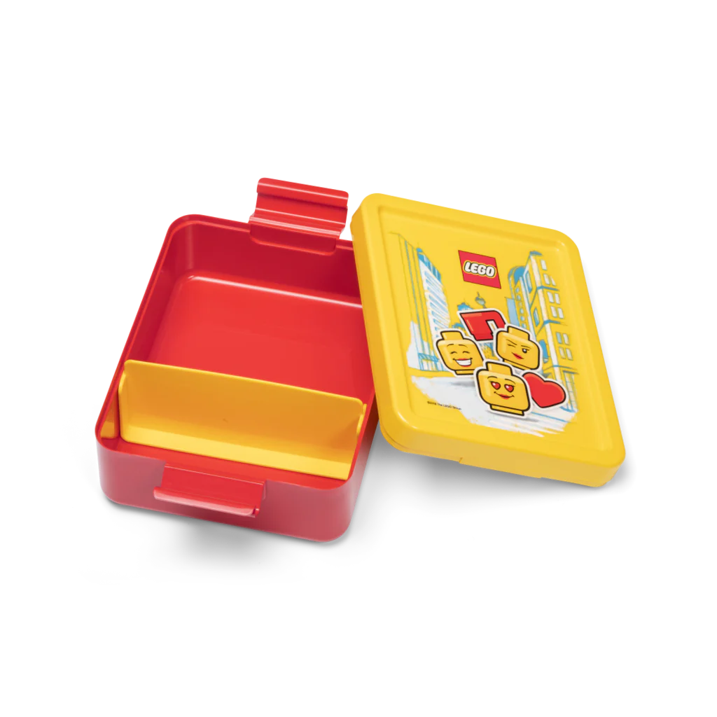 Lunch Box Lego Classic Red Iconic Girl - Image 3