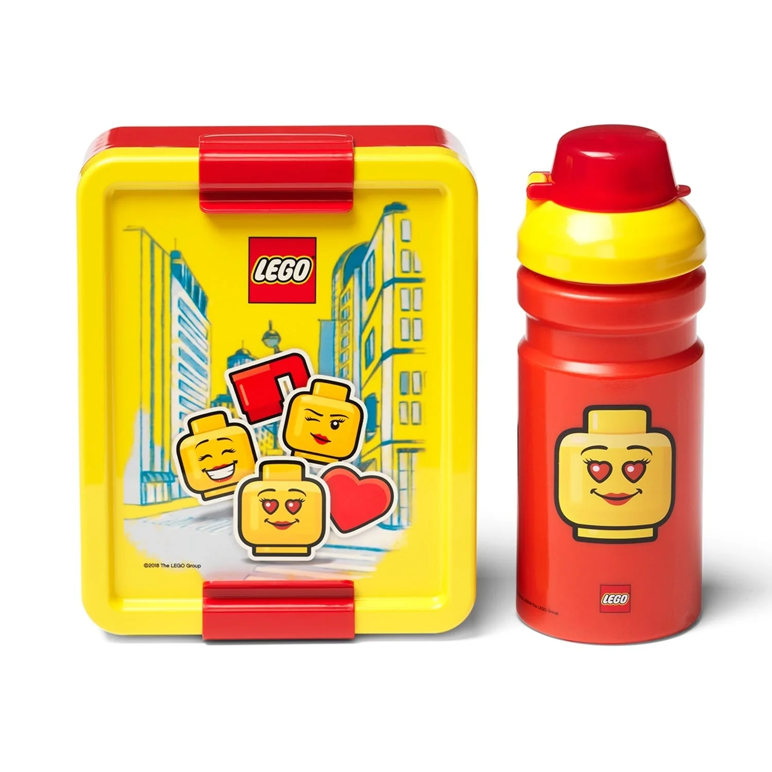 Lunch Set Lego Classic Red Iconic Girl - Image 2