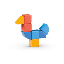 Magicube Blocks Geomag Animals 9pcs - Image 2