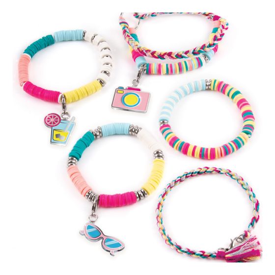 Make It Real Summer Vibes Heishi Bead Bracelets - Image 4
