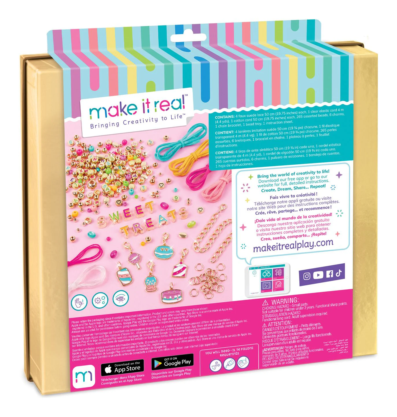 Make It Real Sweet Treats DIY Bracelet Kit - Image 2