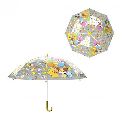 Manual Umbrella Pikachu & Party Transparent - Image 2