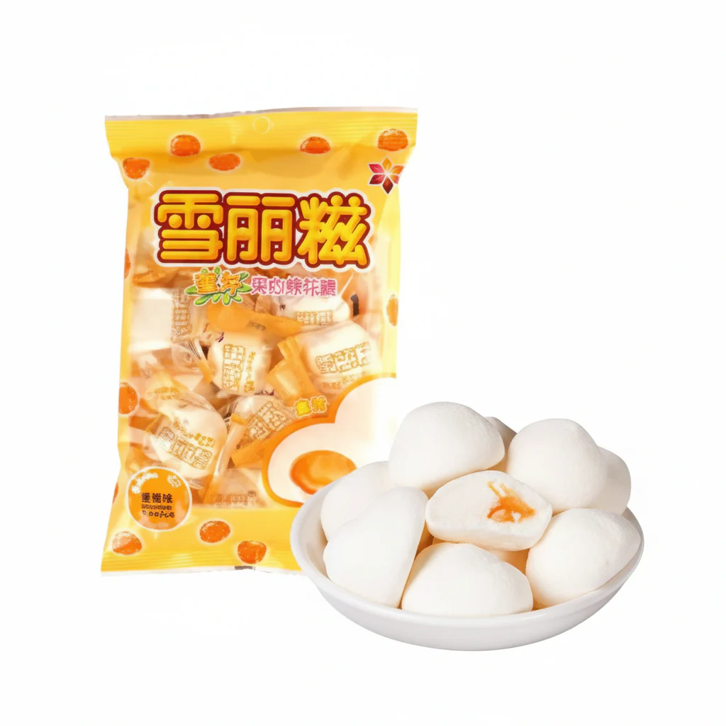Marshmallow Shelici Orange Flavor 100g - Image 2
