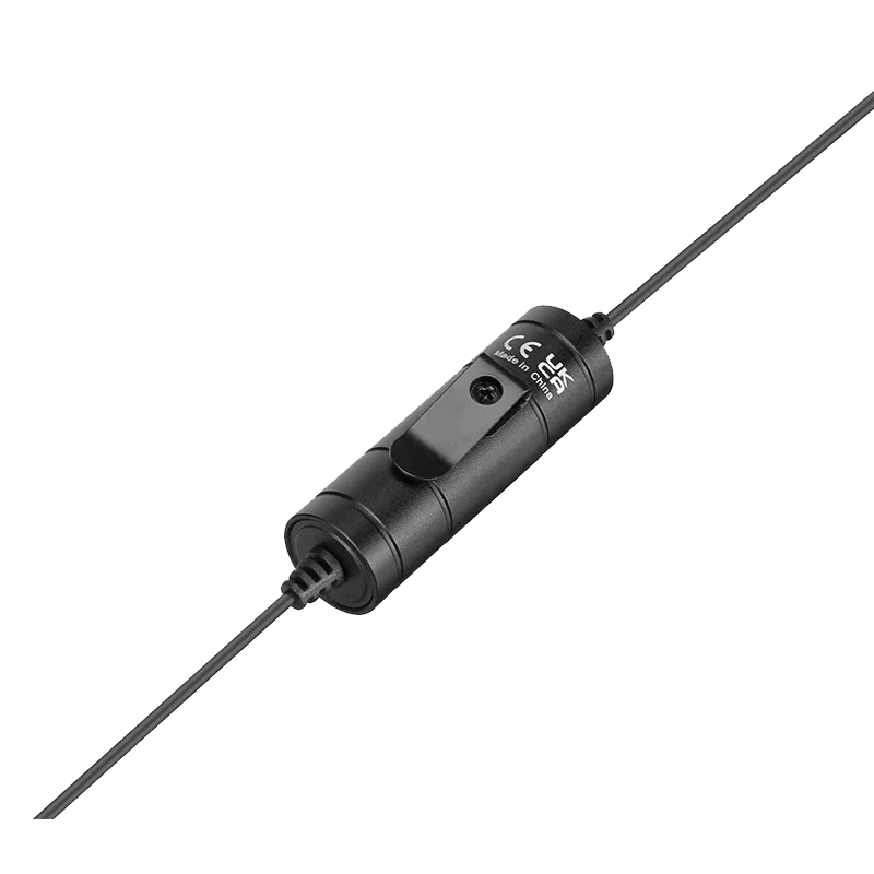 Microphone BOYA BY-M1 Smart , Wired mic Universal Lavalier , 3.5mm jack , Black , BY-M1S - Image 2
