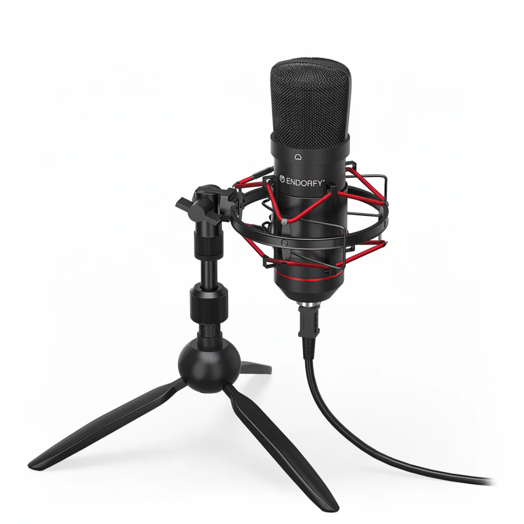 Microphone ENDORFY Solum T , tripod , USB-A 1.8m Cable , Black , EY1B002