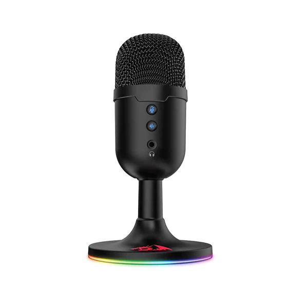 Microphone Redragon Pulsar Streaming GM303 , RGB , Omni-Directional 360° , Black