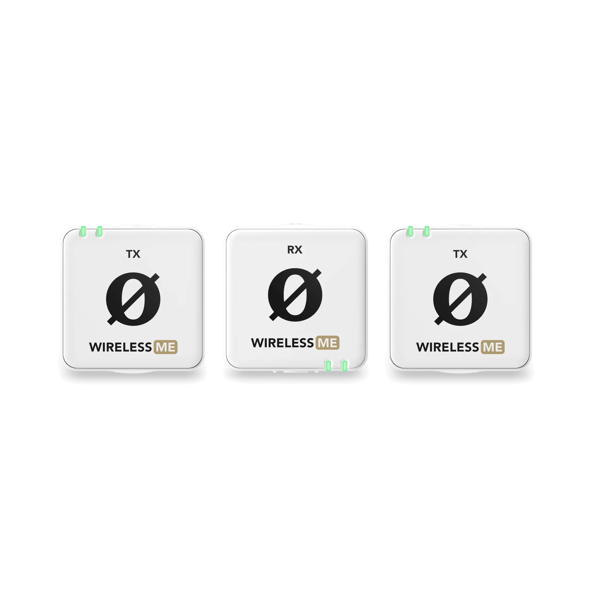 Microphone RODE Wireless ME Dual White , Dual Channel Wireless Microphone System , 2x Transmitters 1x Receiver , White , WIMEDUALW - Image 2