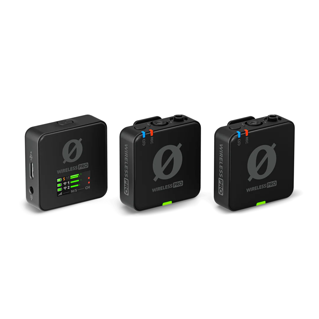 Microphone RODE Wireless PRO , Dual Channel Wireless Microphone System , 2x Transmitters 1x Receiver , WIPRO - Image 8