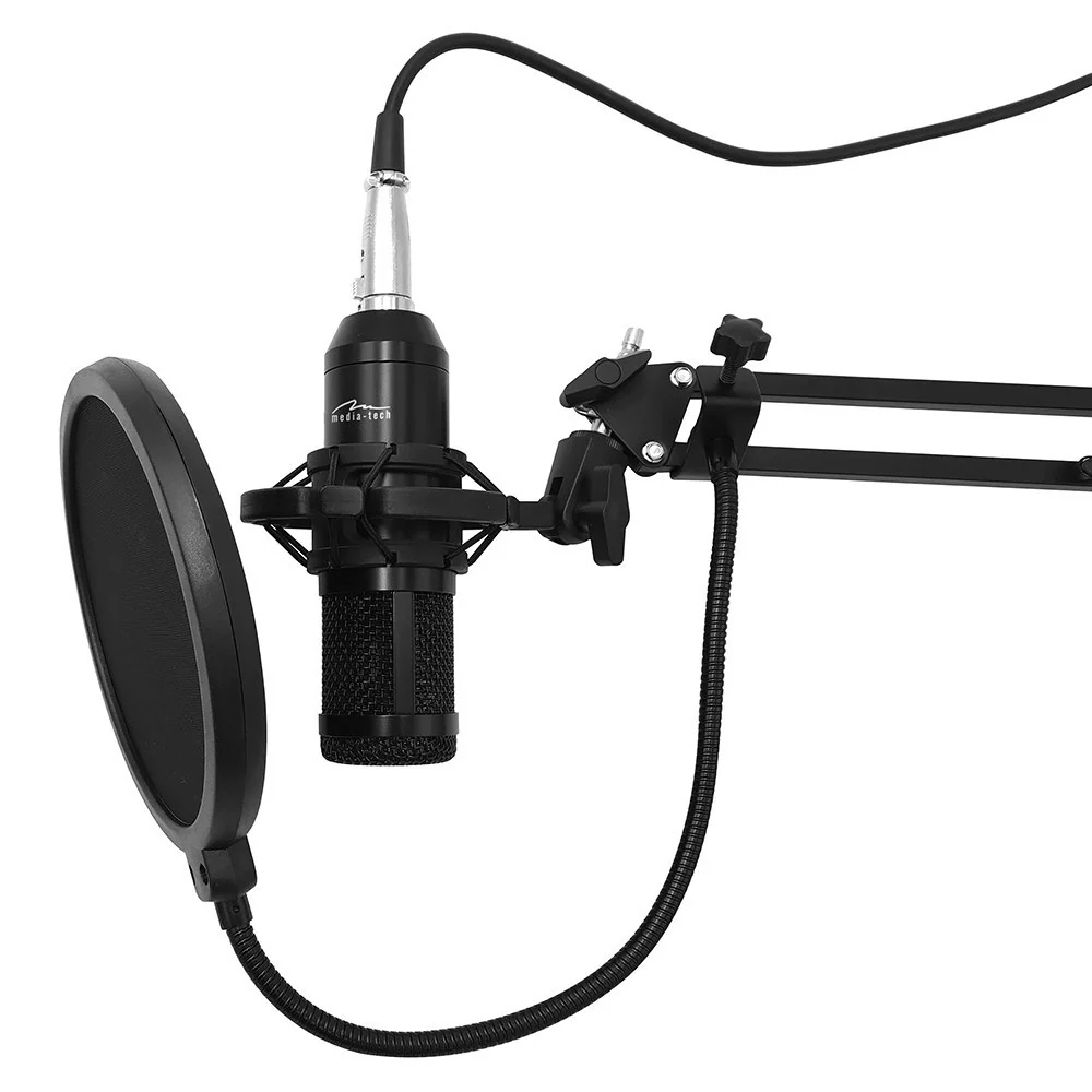 Microphone with accessories kit STUDIO AND STREAMING , MEDIA-TECH , MT397K - Image 2
