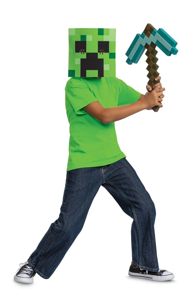 Minecraft Pickaxe & Mask Set - Image 3