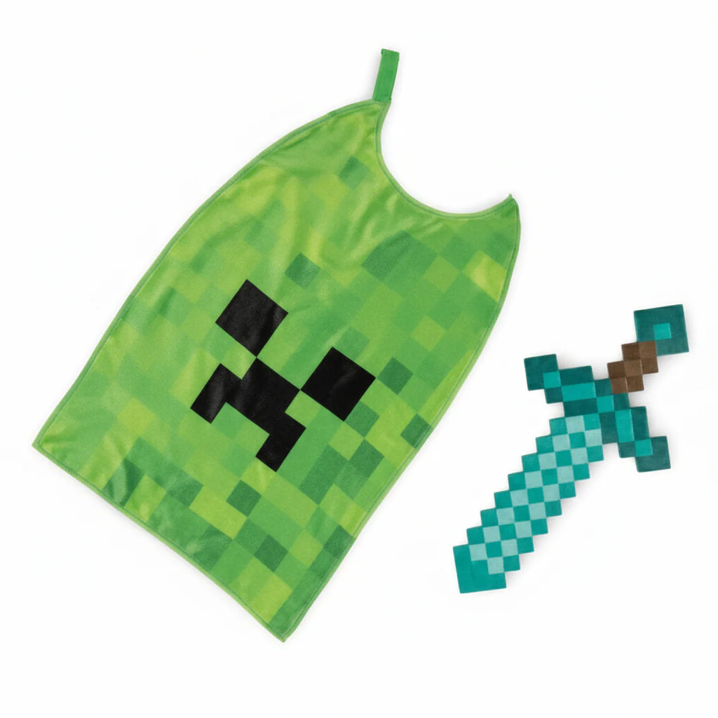 Minecraft Sword & Cape Set