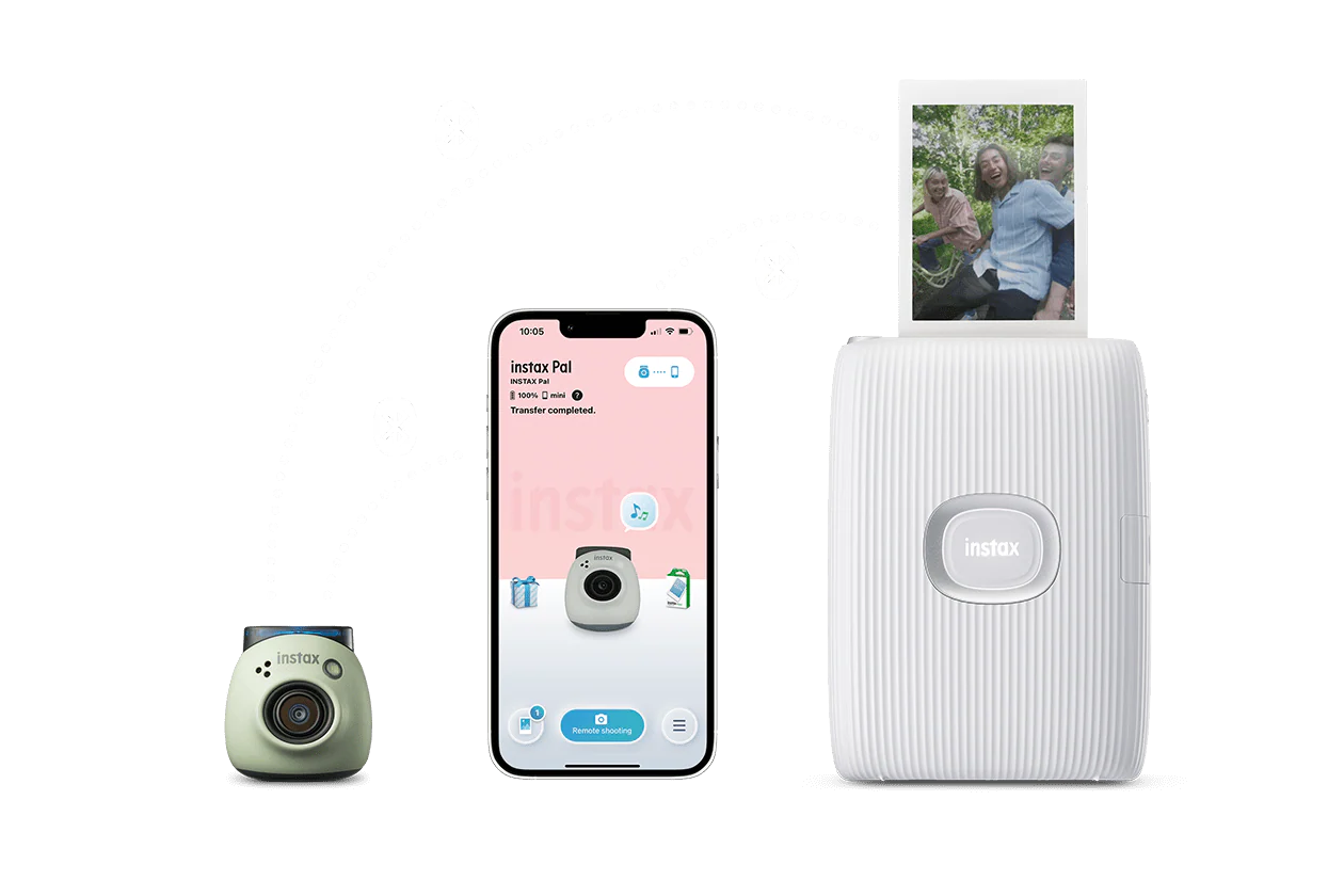 Mini Digital Camera Instax Pal Milky White - Image 2