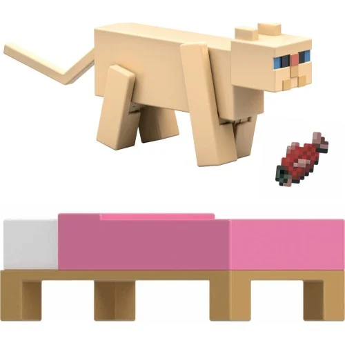 Mini Figure Minecraft Persian Cat - Image 2