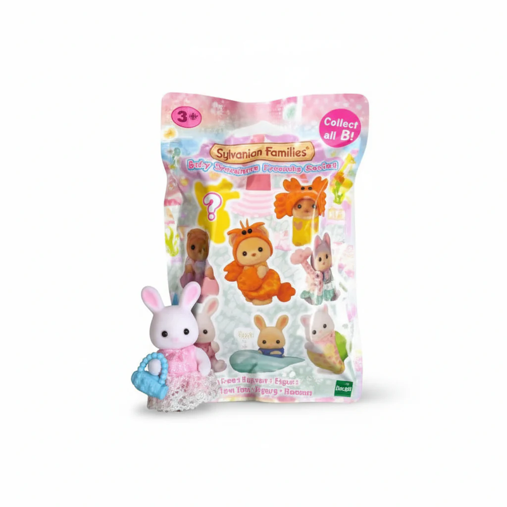 Mini Figure Sylvanian Families Baby Seashore Friends