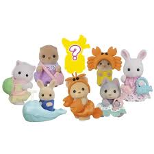 Mini Figure Sylvanian Families Baby Seashore Friends - Image 4