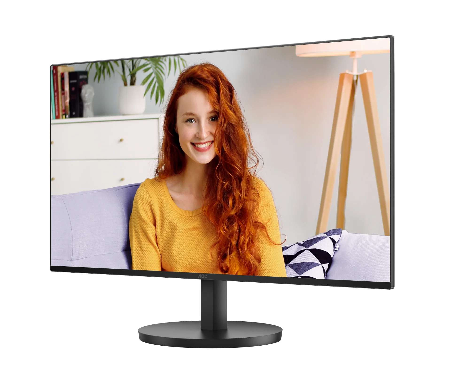 Monitor 23.8" AOC Home/Office , FHD 1920x1080p IPS 100Hz , Black , 24B3HA2 , 1Y - Image 3