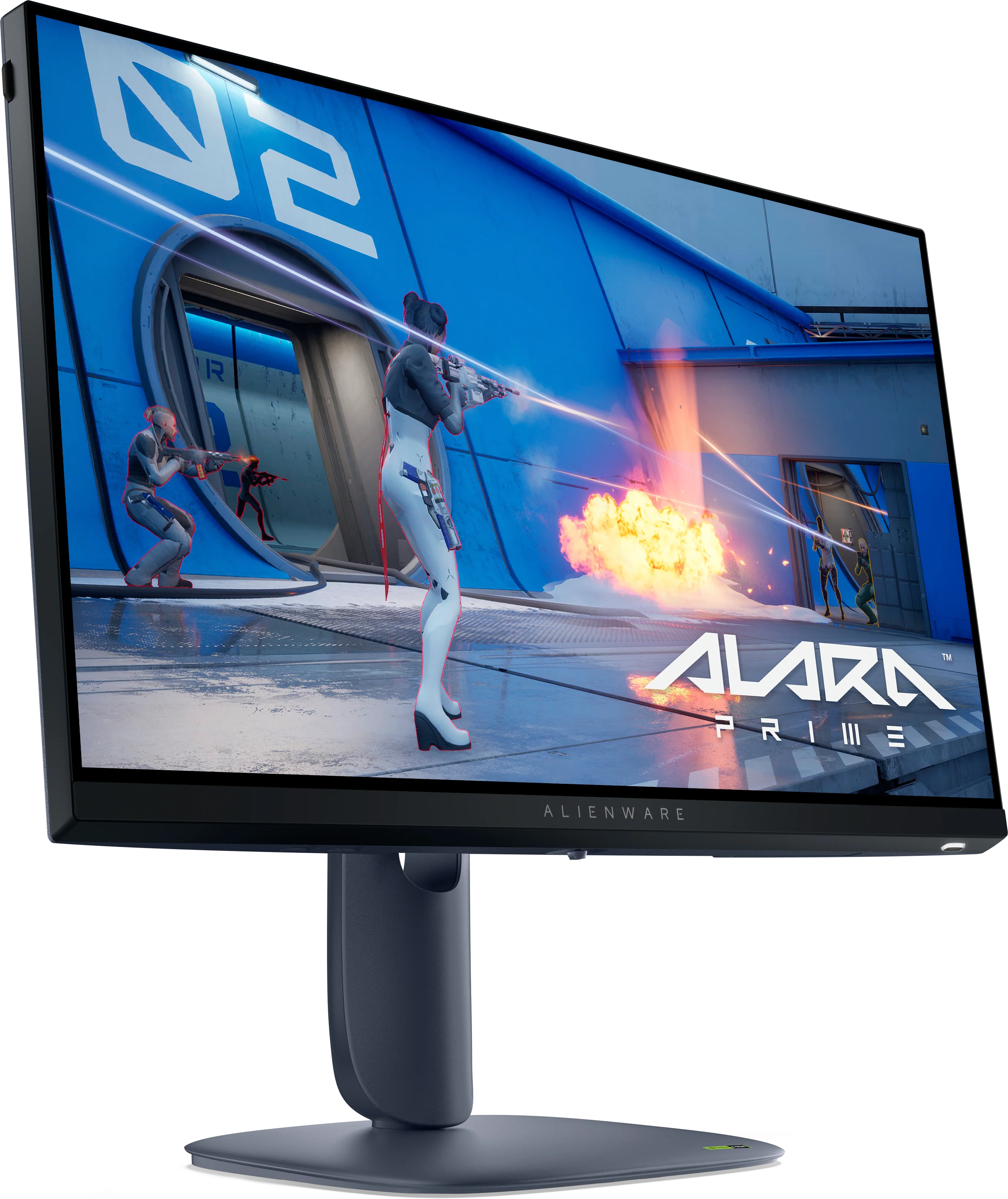 Monitor 24.5" Alienware AW2525HM , Gaming FHD 1920x1080p 320Hz Fast IPS , HAS , Black  210-BRYJ , 1Y - Image 3