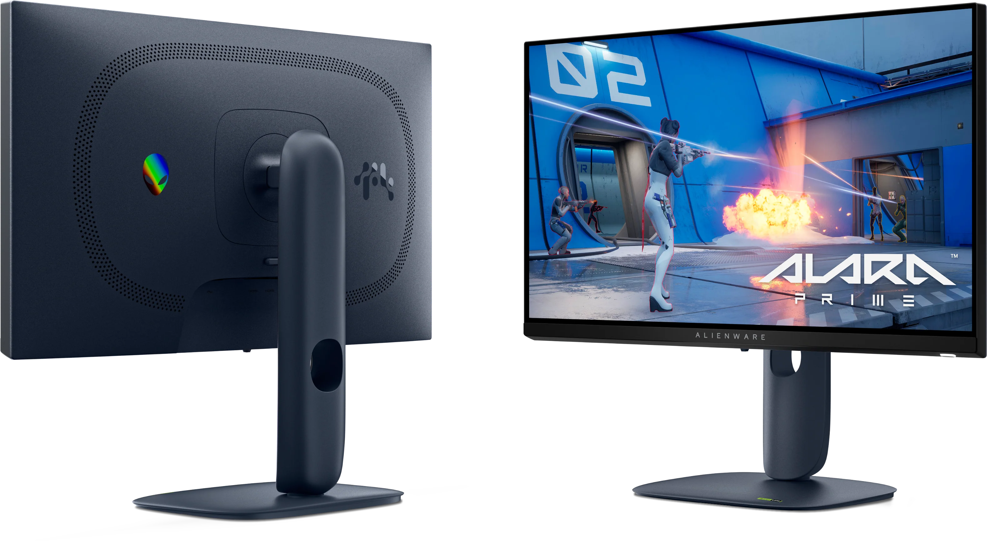 Monitor 24.5" Alienware AW2525HM , Gaming FHD 1920x1080p 320Hz Fast IPS , HAS , Black  210-BRYJ , 1Y - Image 4
