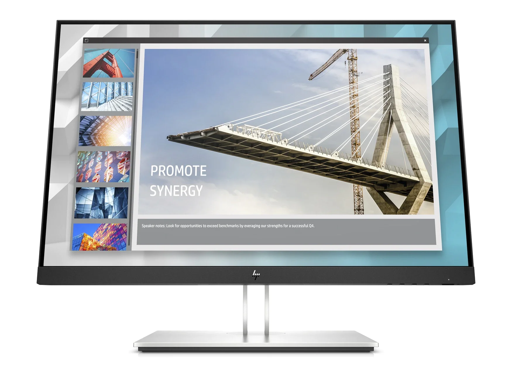 Monitor 24" HP E24i G4  Home/Office Series , FHD+ 1920x1200p IPS , HAS , Black/Silver , 9VJ40AA