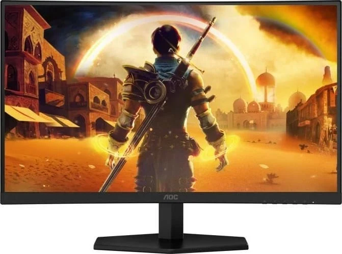 Monitor 27" AOC G4 , Gaming , Curved 1500R , FHD 1920x1080p 180Hz VA , HAS , Black C27G42E 1Y