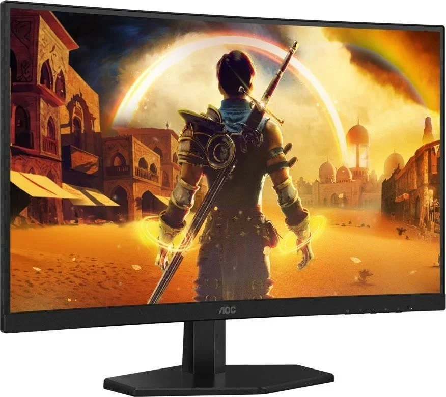 Monitor 27" AOC G4 , Gaming , Curved 1500R , FHD 1920x1080p 180Hz VA , HAS , Black C27G42E 1Y - Image 2