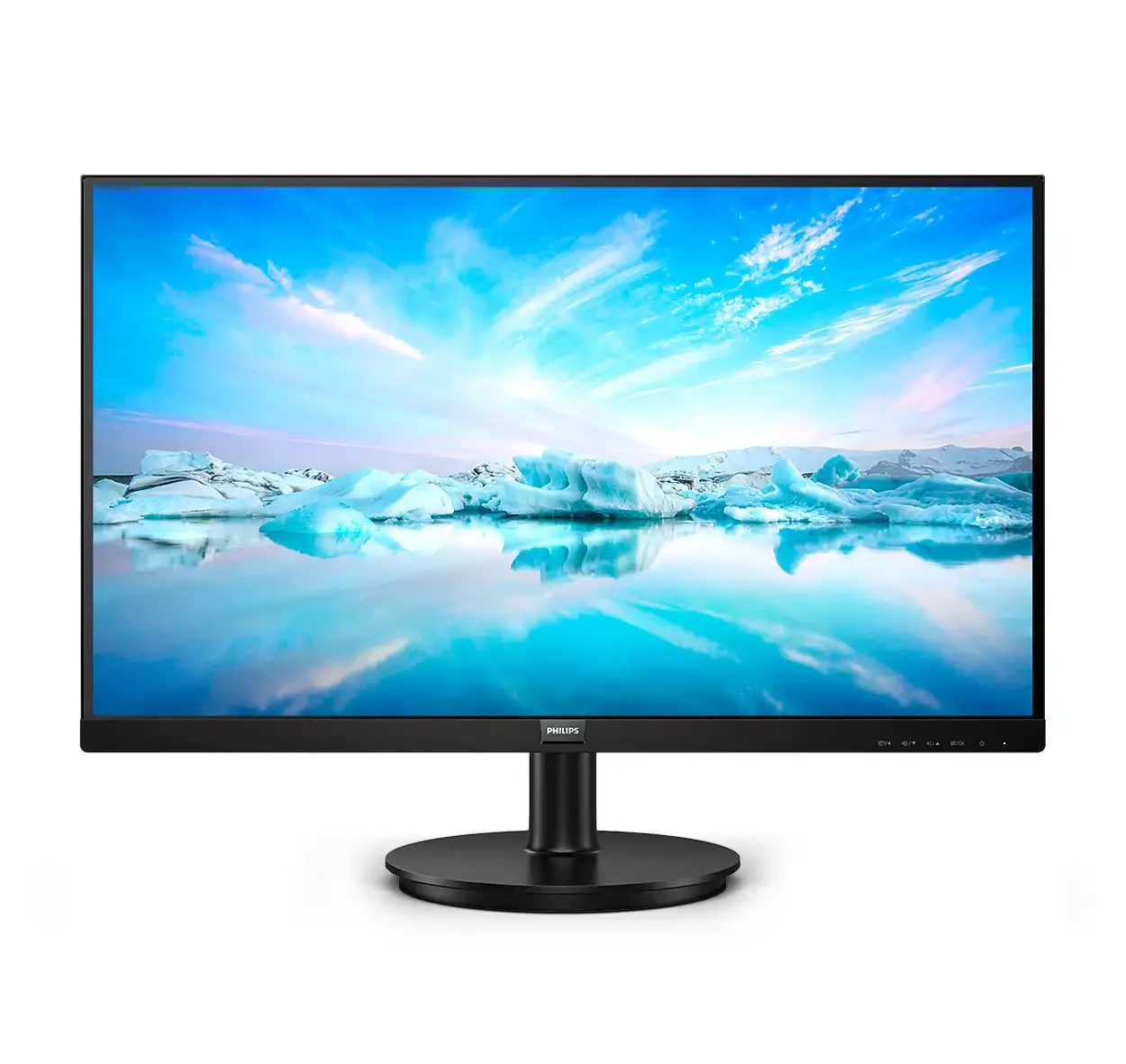 Monitor 27" Philips 2K QHD 2560x1440p VA 75Hz 68%sRGB 250nits , 2xHDMI 1xDisplayPort 1xVGA 2xSpeakers , VESA , Black , 275V8LA/00 , 1Y