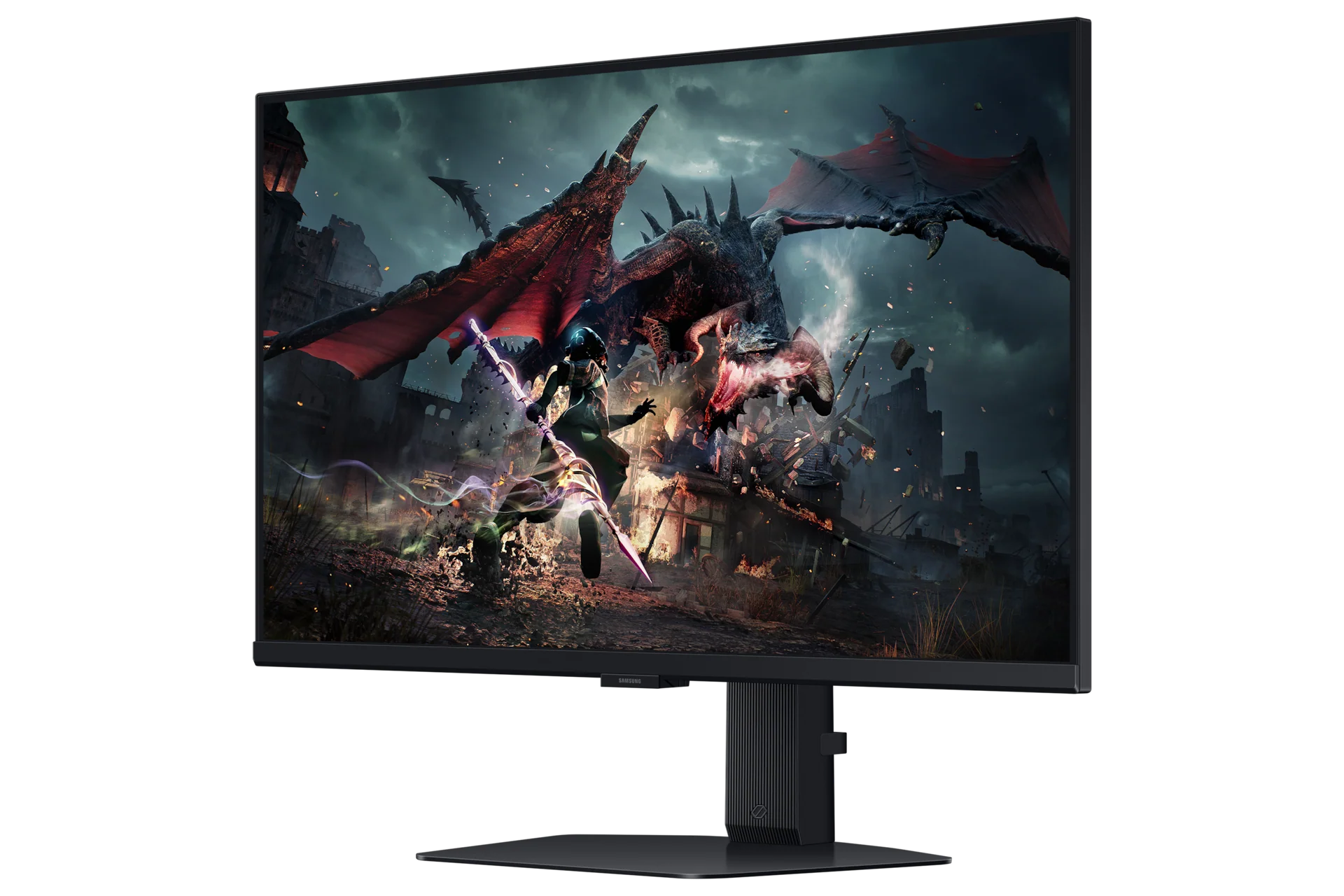Monitor 27" Samsung Odyssey G50D , Gaming QHD 2560x1440p 180Hz IPS, HAS, Black , LS27DG500EUXEN , 1Y - Image 2