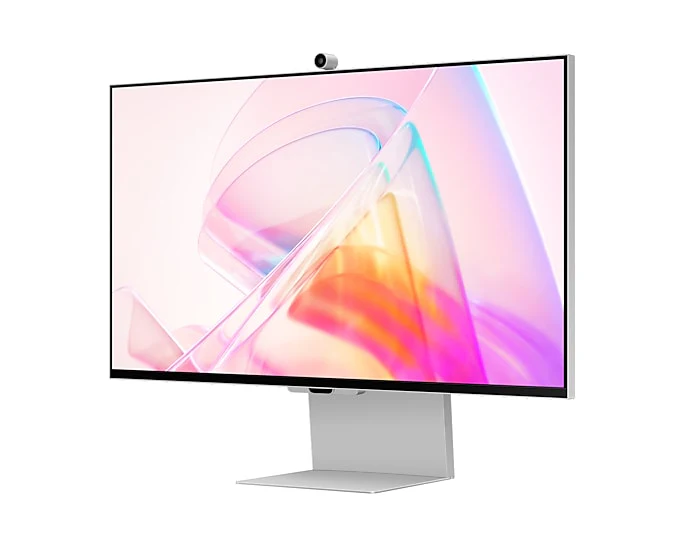 Monitor 27" Samsung ViewFinity S9  5K  5120x2880p 5K IPS 99% DCI-P3 60Hz , Designed for Productivity and PRO's , Thunderbolt4  MiniDP WebCam , HAS , Smart + Remote , White/Silver , LS27C902PAUXEN , 1Y - Image 2