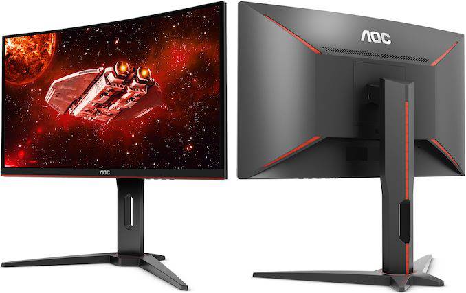 Monitor 31.5" AOC G2 , Gaming , Curved 1500R , FHD 1920x1080p 240Hz VA , Black , C32G2ZE , 1Y - Image 7