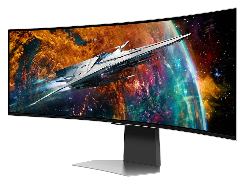 Monitor 49" Samsung Odyssey OLED G9, Gaming Curved 1800R UWQHD 5120x1440p 240Hz , LS49CG954SUXEN 1Y - Image 2