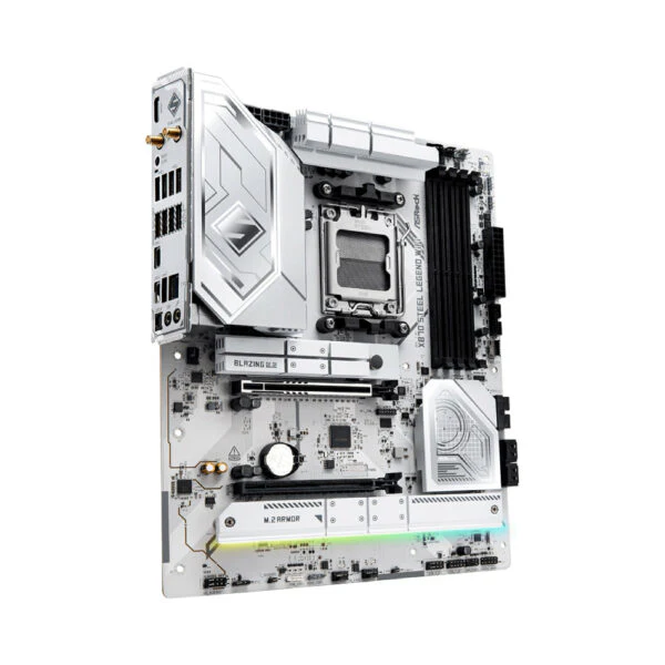 Motherboard ASRock X870 Steel Legend WiFi , ATX , DDR5 , Socket AM5 , Wireless7 BT5.4 , 14+2+1 VRM - Image 3