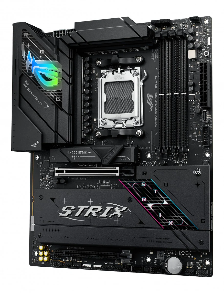 Motherboard ASUS ROG Strix Gaming B850-F WiFi7 Bt5.4 , DDR5 ATX Socket AM5 16+2+2 90MB1J70-M0EAY0 - Image 2