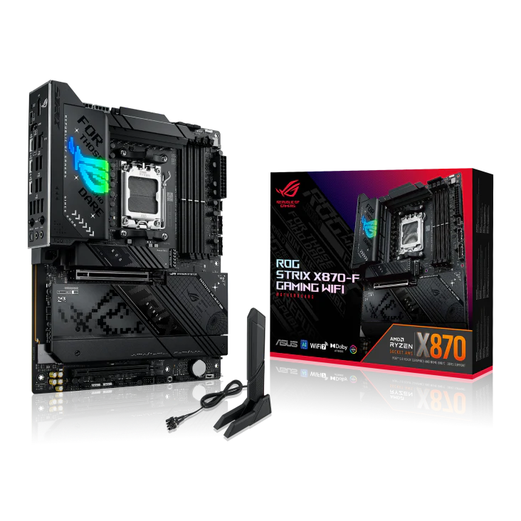 Motherboard ASUS ROG Strix X870-F Gaming WiFi7 Bt5.4, DDR5, ATX , Socket AM5 16+2+2 90MB1IV0-M0EAY0 - Image 4