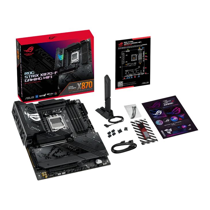 Motherboard ASUS ROG Strix X870-F Gaming WiFi7 Bt5.4, DDR5, ATX , Socket AM5 16+2+2 90MB1IV0-M0EAY0 - Image 7