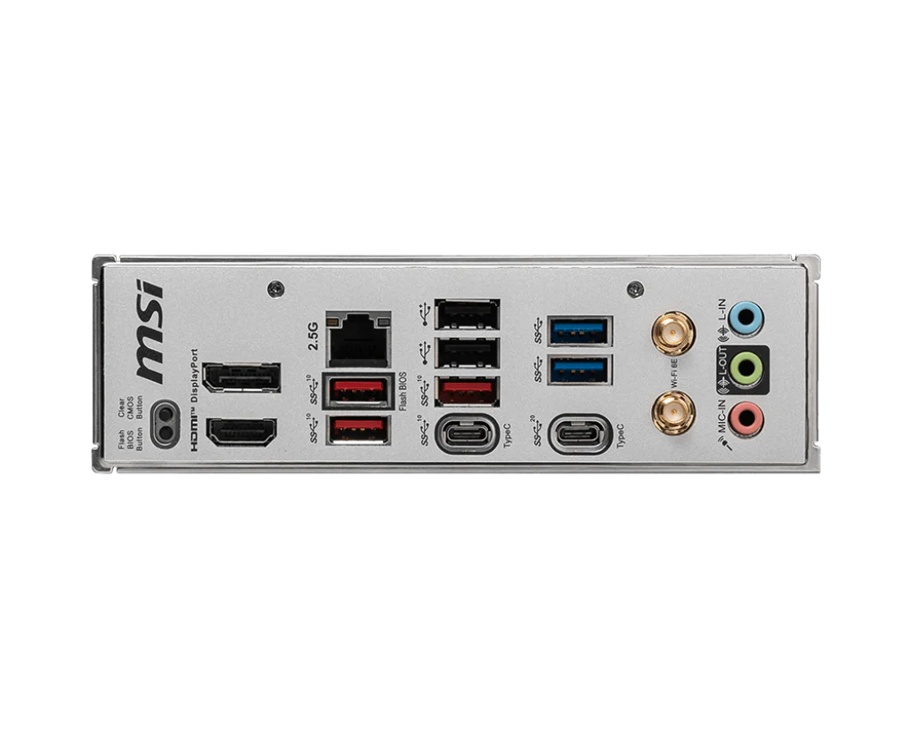 Motherboard MSI B650M PROJECT ZERO , Wireless WiFi6E Bluetooth , DDR5 , Micro ATX , Socket AM5 , 10+2+1 VRM phases - Image 6
