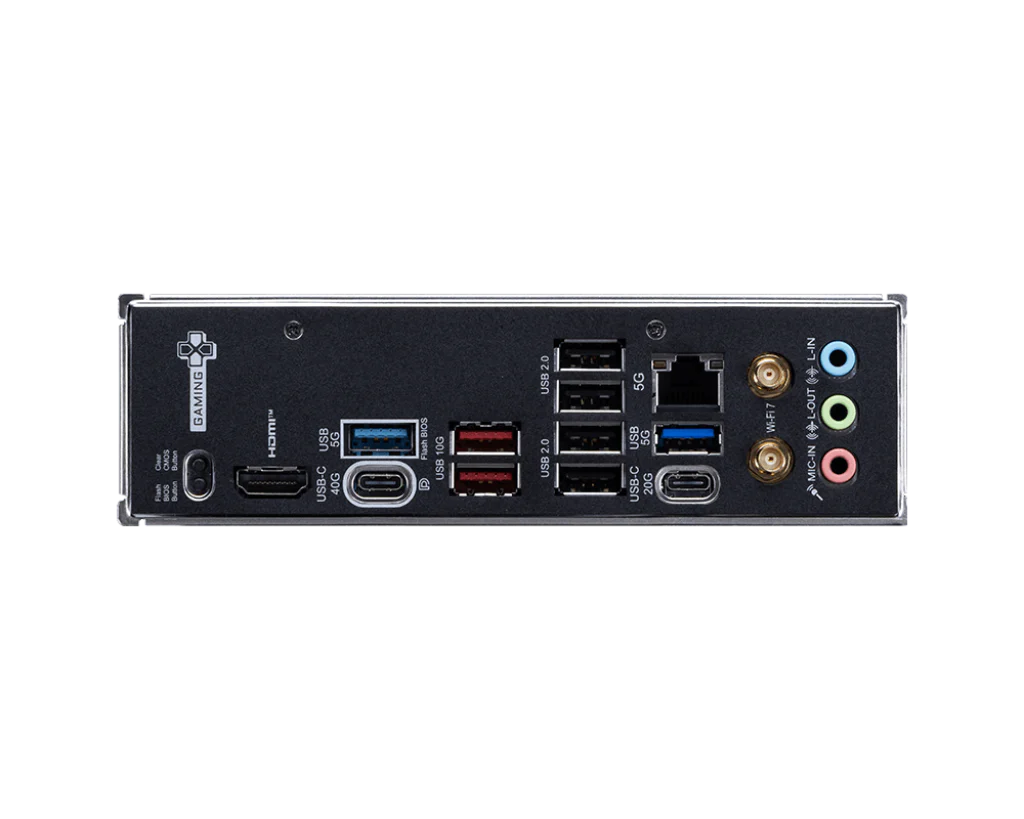 Motherboard MSI X870E Gaming Plus WiFi7 BT5.4 , ATX , DDR5 , Socket AM5 , 14+2+1 , 911-7E70-001 - Image 5