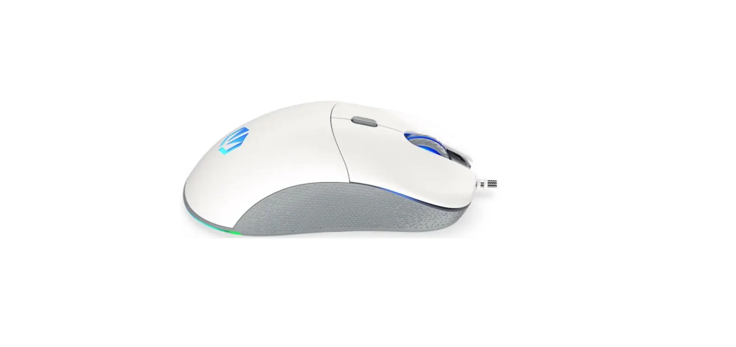 Mouse ENDORFY GEM Plus ARGB , 19K DPI , USB-A Cable 1.8m , Onyx White , EY6A011 - Image 3