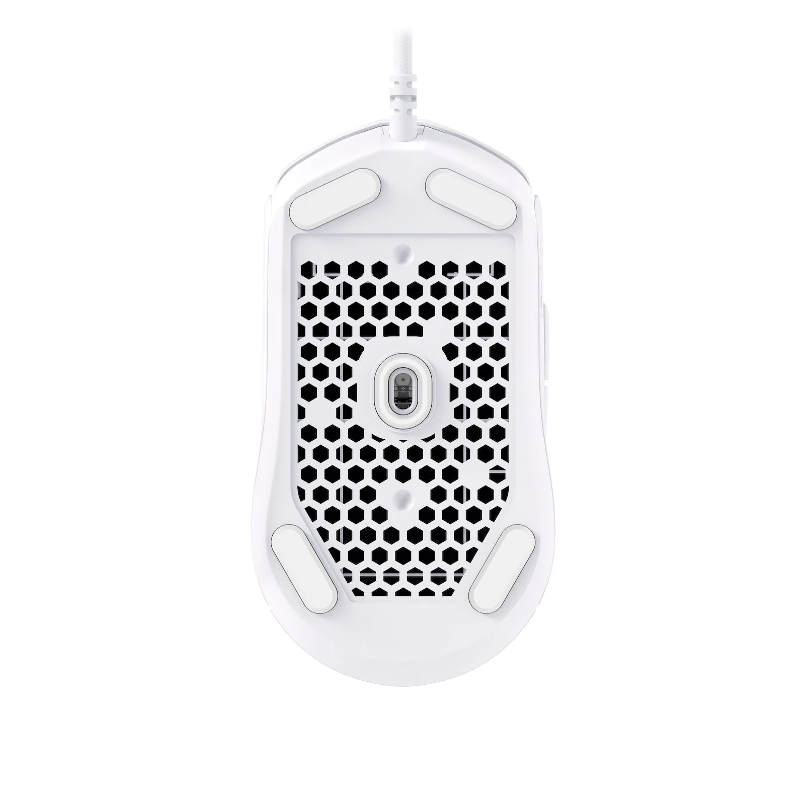 Mouse HyperX Pulsefire Haste 2 , HyperX 26K Sensor , 8000Hz Polling Rate , Ultra lightweight 53gram , White , 6N0A8AA - Image 6