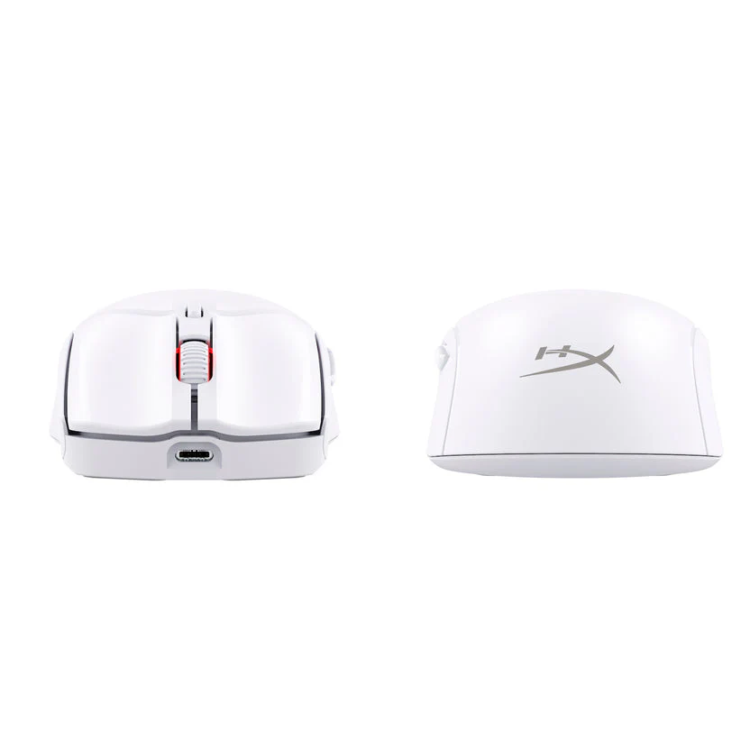 Mouse HyperX Pulsefire Haste 2 Wireless , HyperX 26K Sensor , up to 100Hours of battery life , Ultra lightweight 61gram , White , 6N0A9AA - Image 5
