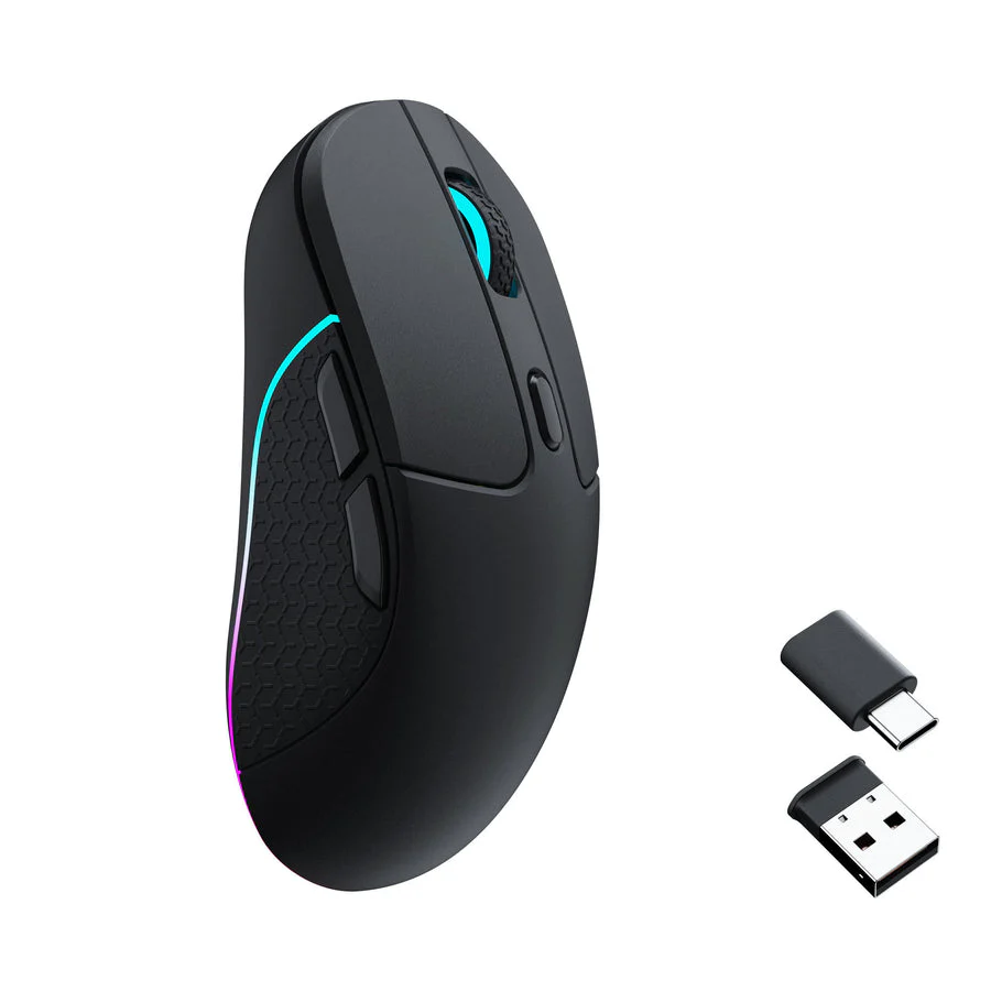 Mouse Keychron M3 Wireless/Bluetooth , RGB , 26K DPI 1K Hz , Black , M3-A1